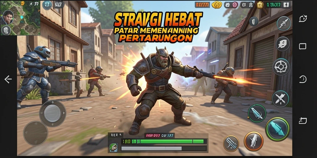 Tampilan gameplay menarik dengan berbagai strategi yang diterapkan.