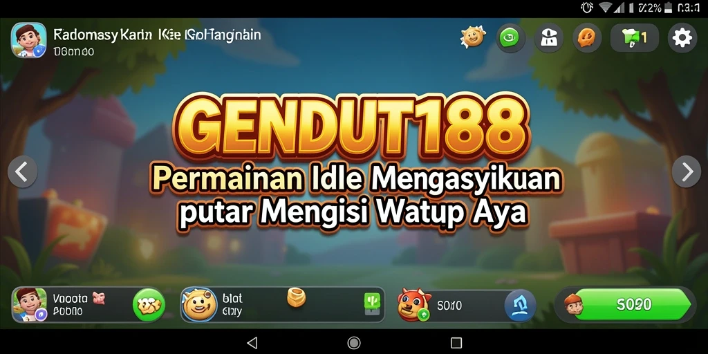 Tampilan gameplay GENDUT188 yang menarik dan mudah diikuti.