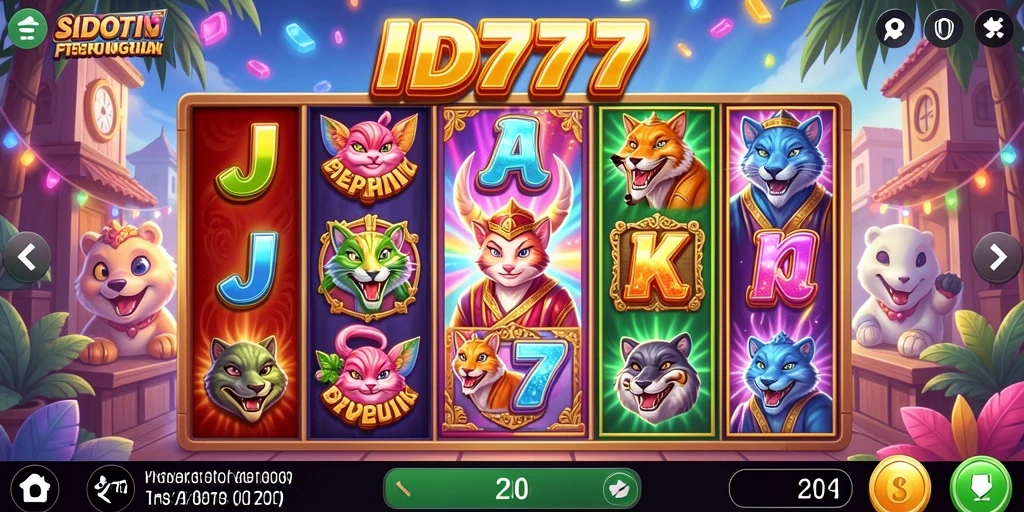 Screenshot menunjukkan gameplay Slot yang mendebarkan dan interaktif.