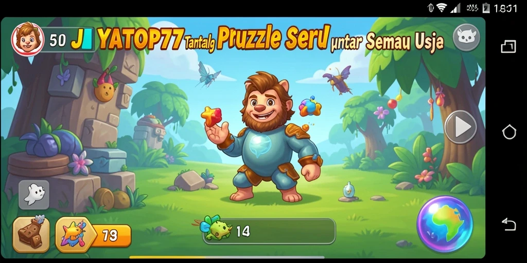 Tampilan utama gameplay JAYATOP77 yang mengundang dan menantang.