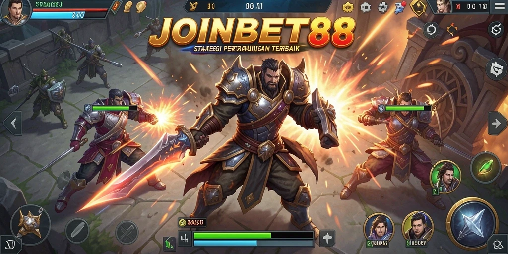 Tampilan screenshot utama <strong>JOINBET88</strong> menunjukkan aksi pertarungan yang mendebarkan.