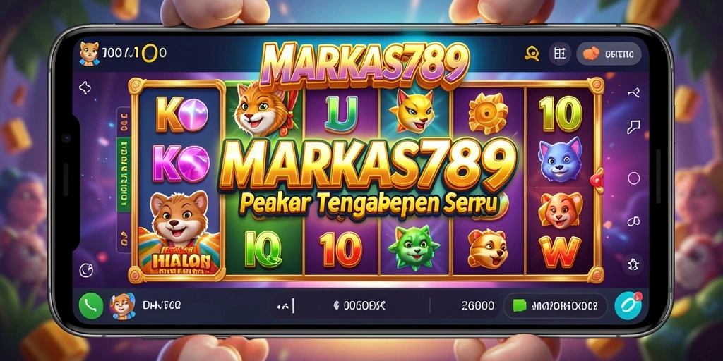 Screenshot menunjukkan aksi seru permainan slot MARKAS789.