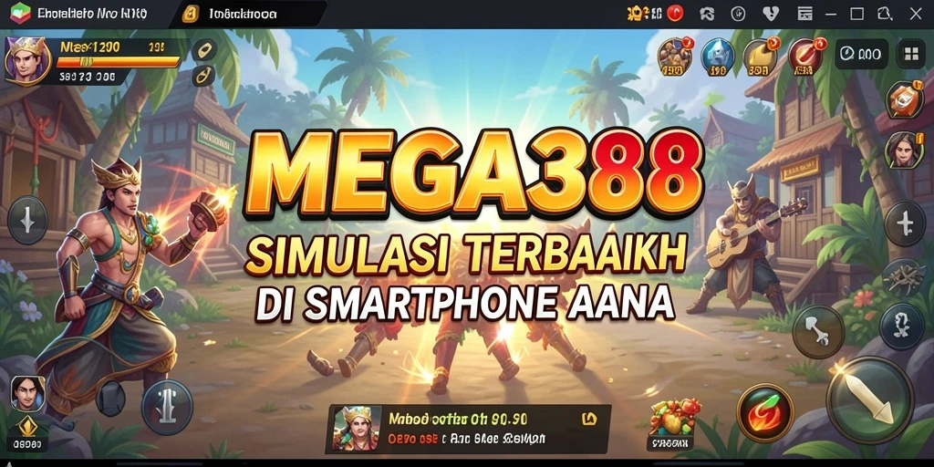Tangkapan layar gameplay MEGA388 yang menunjukkan pengalaman simulasi yang mendalam.