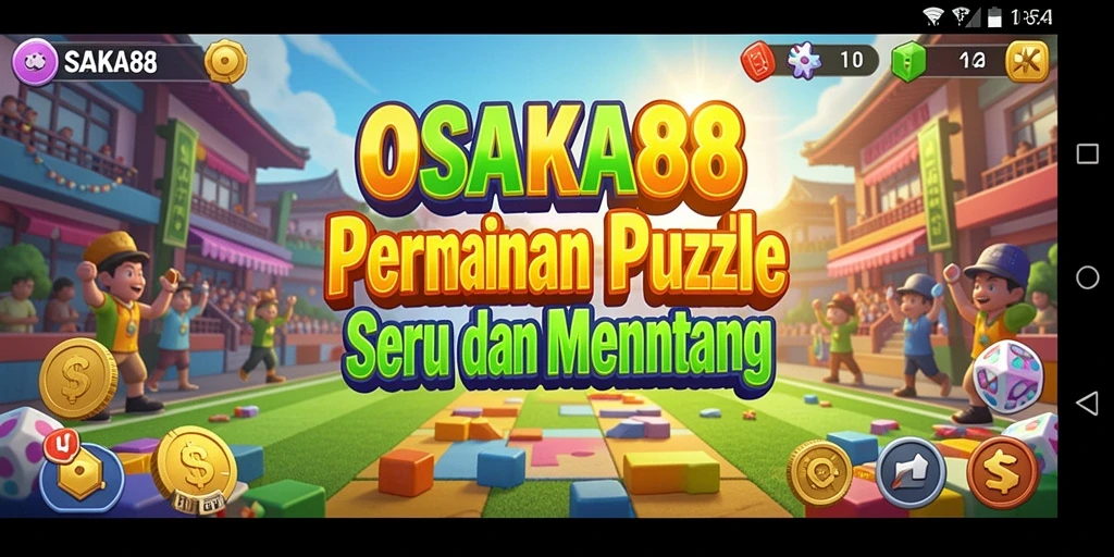 Gameplay menantang di OSAKA88 dengan puzzle menarik.