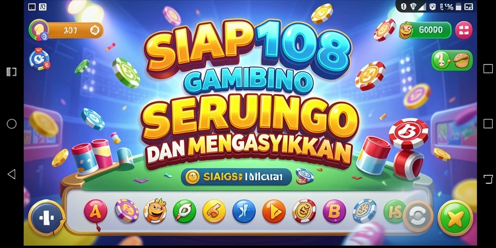 Screenshot SIAP108 menampilkan momen seru permainan Bingo.